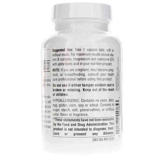 Alpha Lipoic Acid 300 Mg Antioxidant Protection, SNN